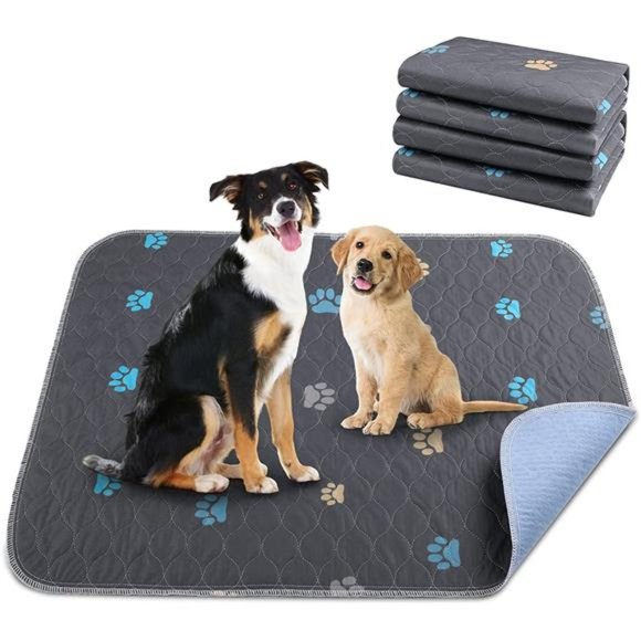 2PCS 100% Waterproof Whelping Training Mat for Puppy/Senior Dog - 24'' x 36'' - Picture 10 of 14